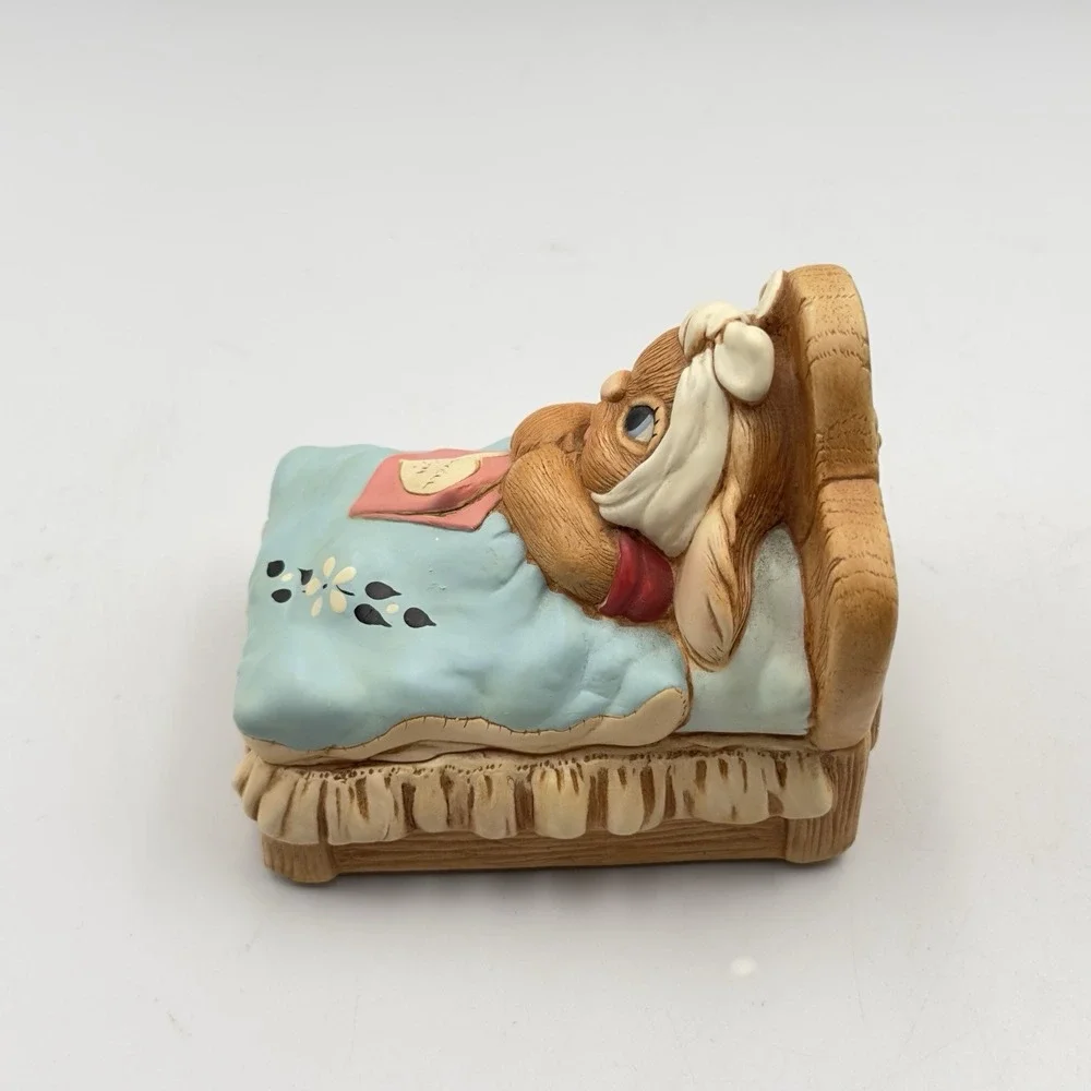 Vtg Pendelfin‎ Rabbits CHIRPY Get Well Soon Bunny Doreen Noel Roberts DNR Box